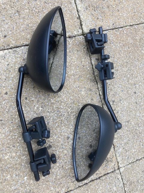 Milenco teardrop towing mirrors