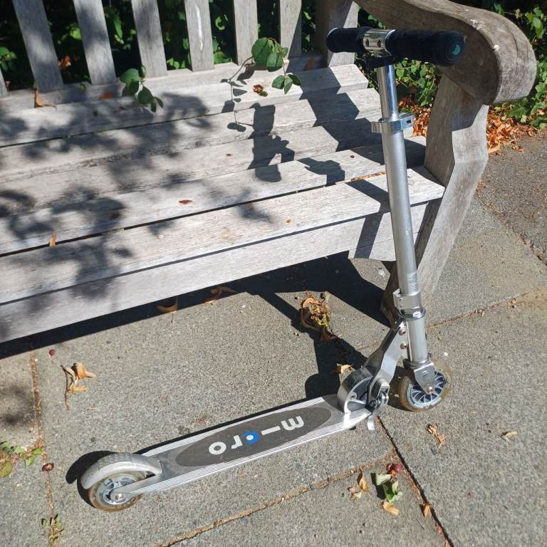 Micro Scooter Sprite - Silver, Used Condition
