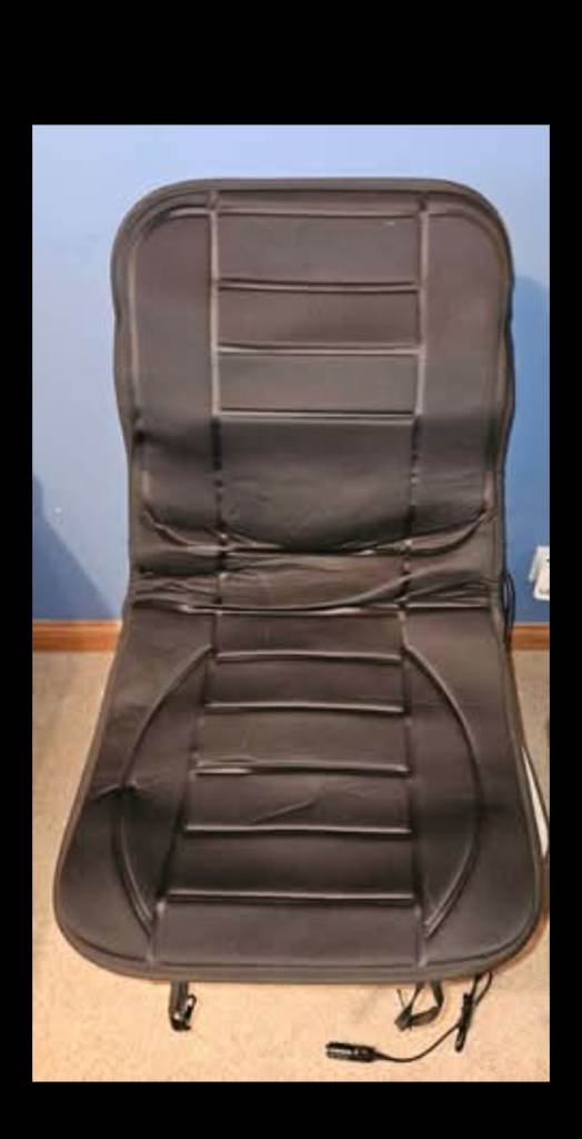 Removable heated car seat