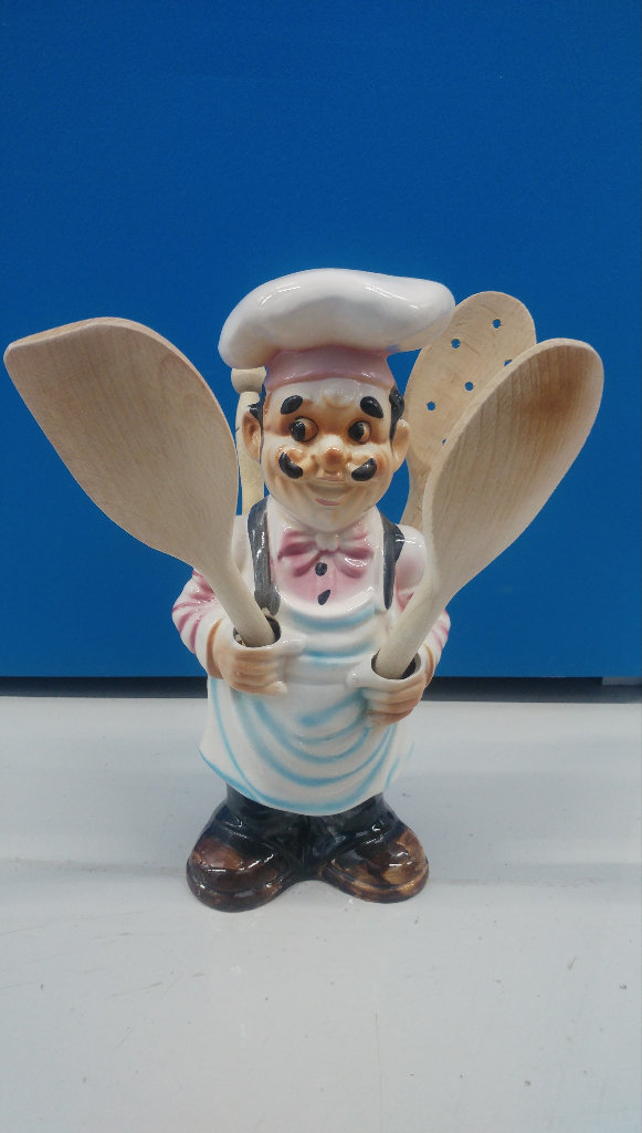 Sitcom Vintage Kitchen Chef Utensil Holder just like on FRIENDS TV Show Prop in Monica's Kitchen