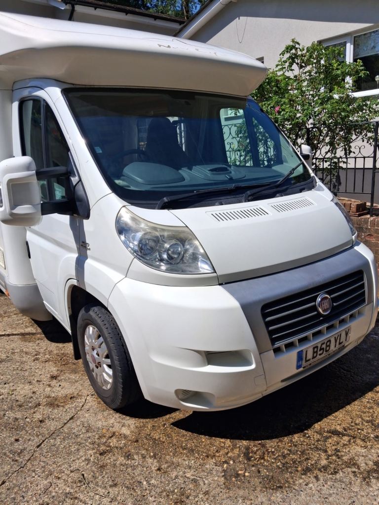 2008 4 berth Fiat Ducato Sea Sharkey Motorhome 2200 (cc)