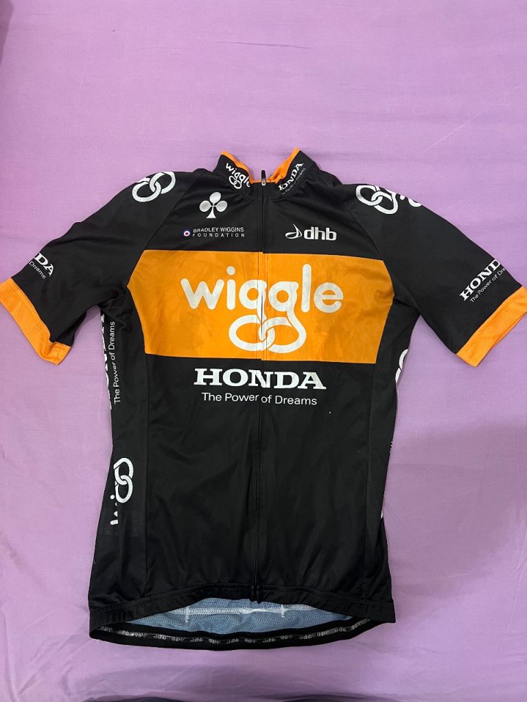 Pre-loved dhb Wiggle Honda Cycling Jersey & Bib Shorts - Good Condition