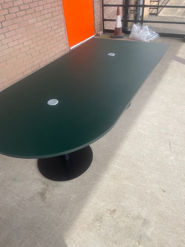 ✅ £500 D-End Conference Meeting Table Brand New 