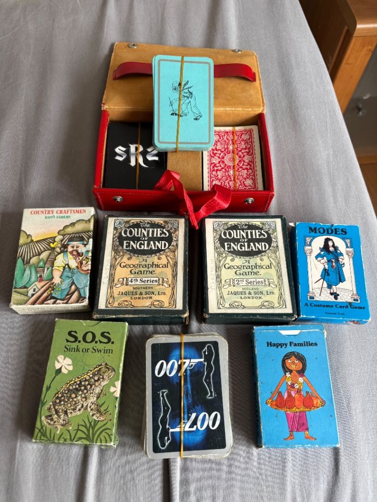 Vintage  card sets 