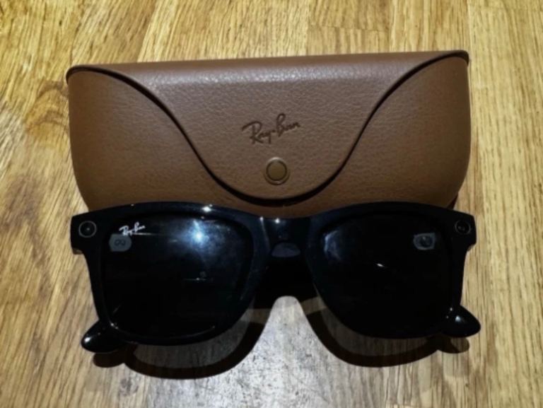 Ray-Ban Meta Wayfarer Smart Glasses  (Black)