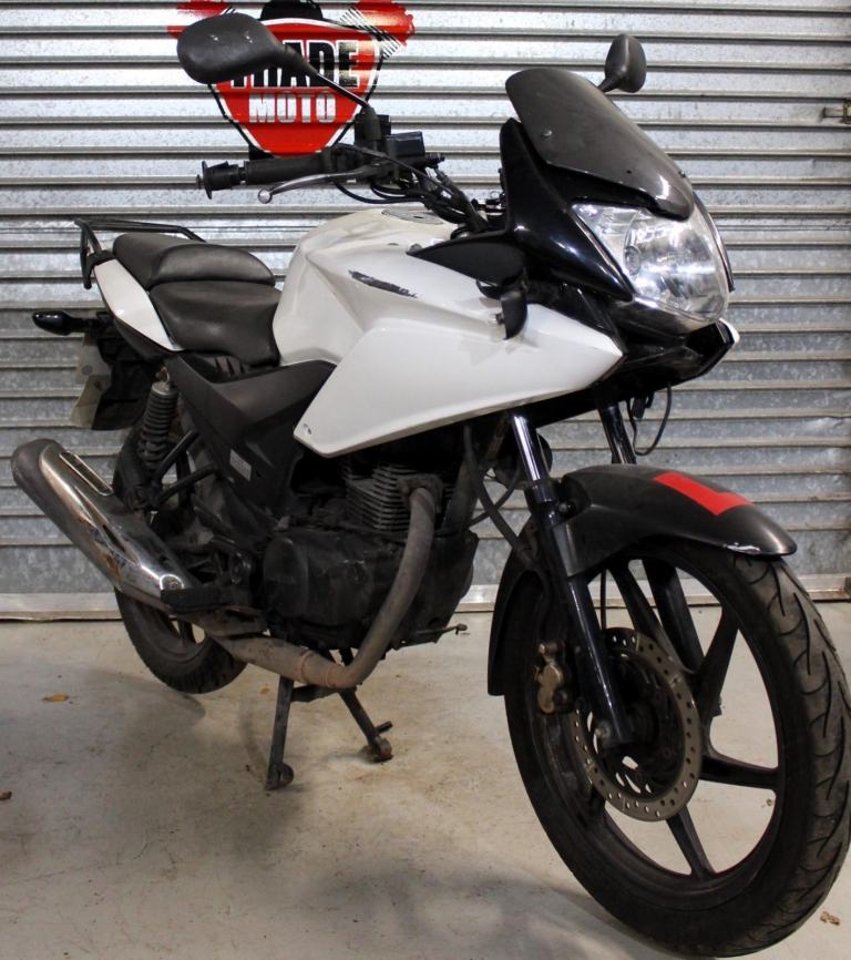 2014 64 HONDA CBF 125 CBF125 WHITE TRADE SALE RUNNING PROJECT 30K Miles