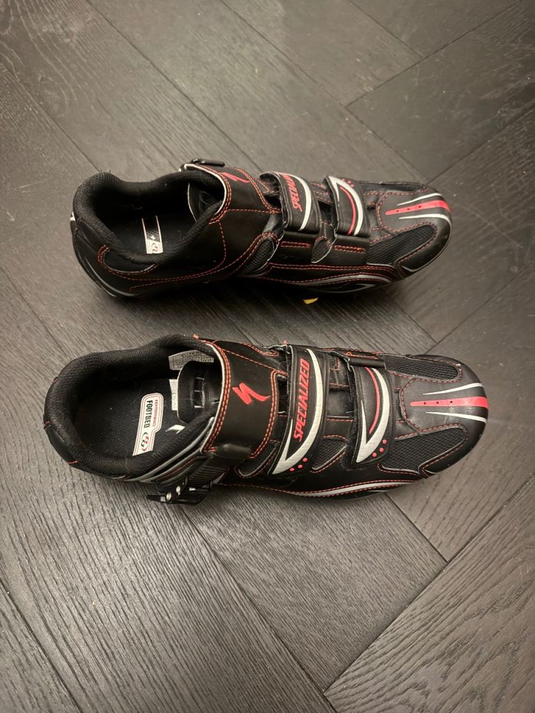 Specialized Elite BG Road Cycling Shoes & Cleats - EU 44 UK 9.5 - Excellent Condition 
