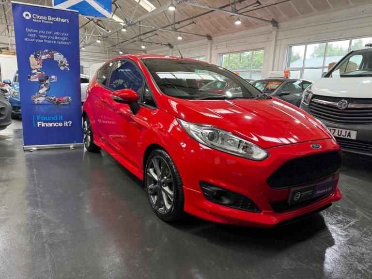 2017 Ford Fiesta 1.0T EcoBoost ST-Line Euro 6 (s/s) 3dr HATCHBACK Petrol Manual