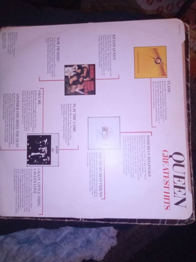 Queen vinyl. Greatest hits 