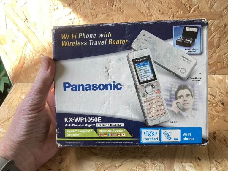 PANASONIC KX-WP1050E WIFI PHONE - Untested sold as seen - pse c my other lists - Will post – thanks