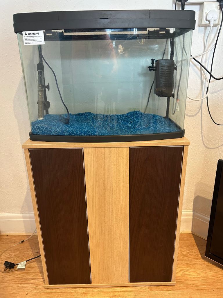 Fish tank and cabinet