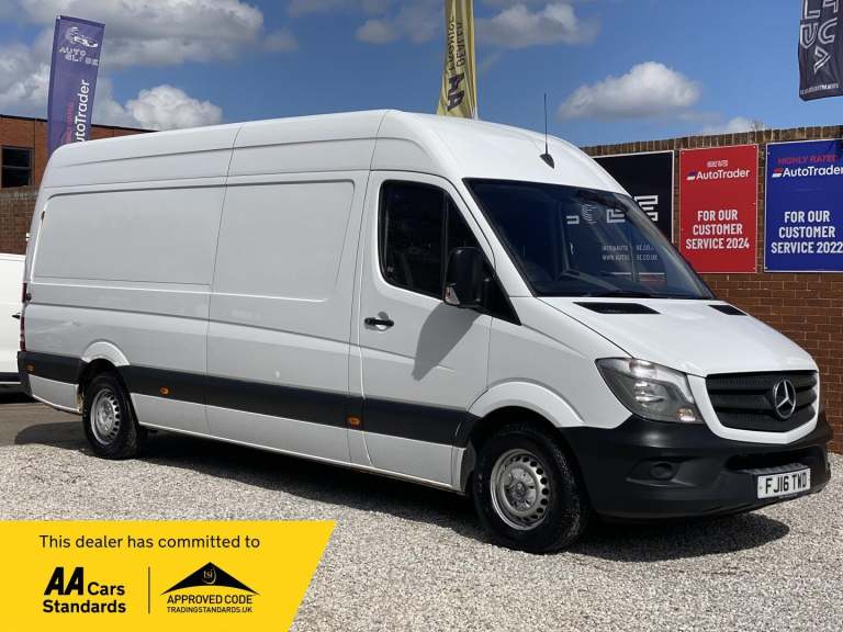 2016 Mercedes-Benz Sprinter 2.1 313 CDi RWD L3 H3 4dr PANEL VAN Diesel Manual