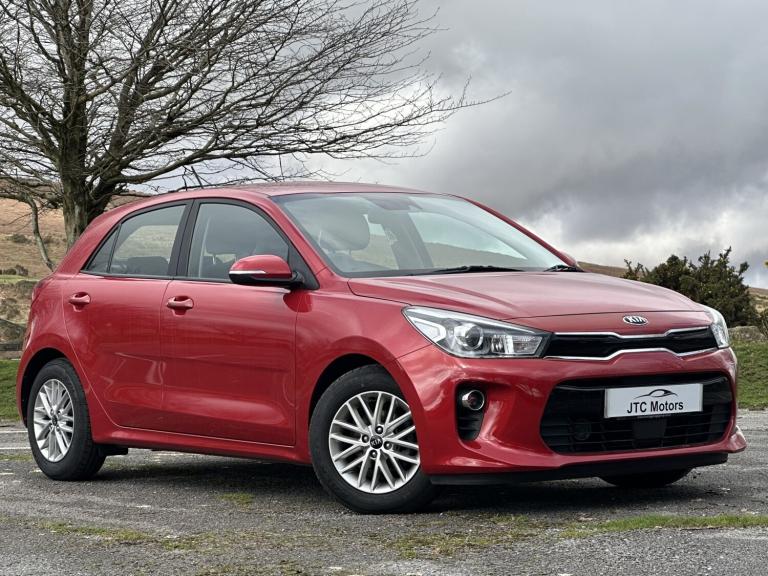 KIA RIO 1.4 2 5dr Man, red, petrol + 1 owner 2019