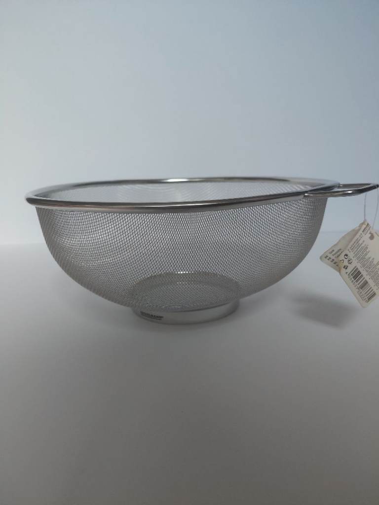 Fackelmann Fine Mesh Stainless Steel Colander Kitchen Food Strainer Sieve Medium