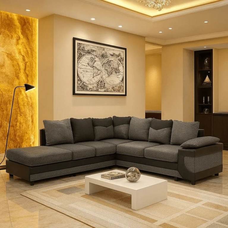 TOTAL VALUE! DINO CORNER SOFA & 3-2 SOFA SET 🌺 | 35% OFF SALE - Flash Sale! Free Delivery !! **