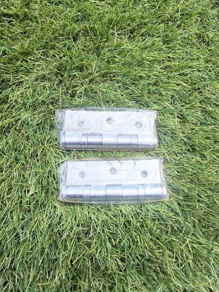 10 door hinges with screws