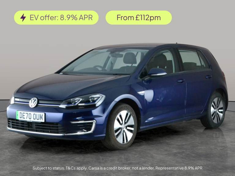 2020 Volkswagen Golf 35.8kWh e-Golf Hatchback 5dr Electric Auto (136 ps) - CLIMATE CONTROL - DAB ...