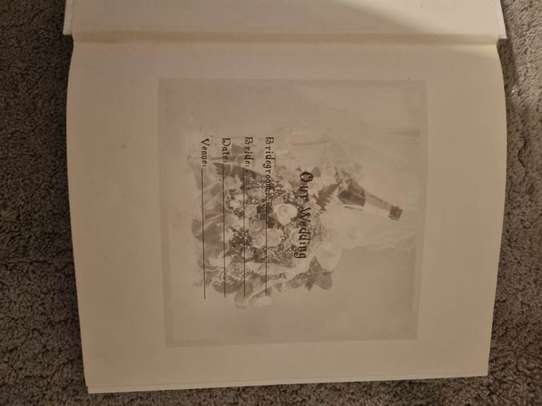 Wedding book/album 