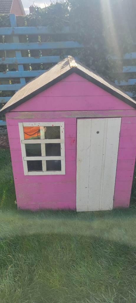 Kids wooden playhouse 