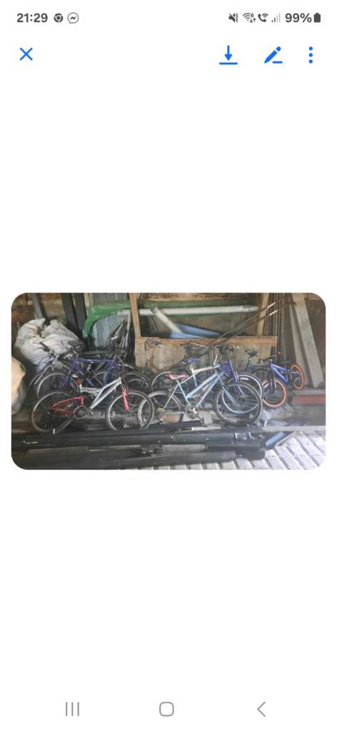 Wanted old or unused bikes for free