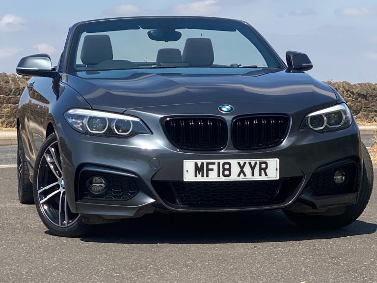 2018 BMW 2 Series 218d M Sport Convertible 2dr - Sat Nav & Parking Sensors & Low Mileage CONVERTI...