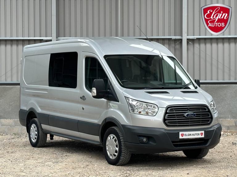 2019 (19) Ford Transit 350 Double Cab Crew Van L3H2 red 2.0 EcoBlue ( 130 bhp )
