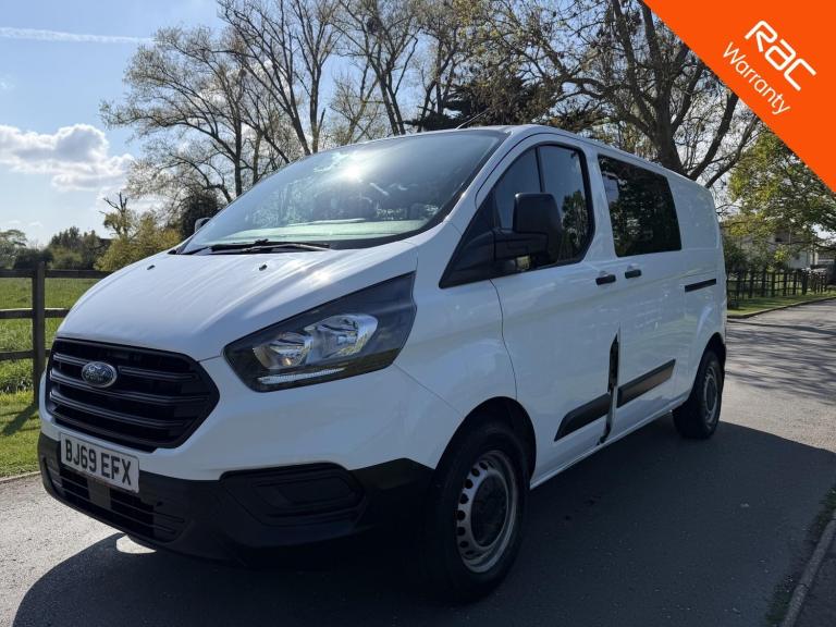 2019 Ford Transit Custom 2.0 TDCi 130ps Low Roof D/Cab Van PANEL VAN DIESEL Manual