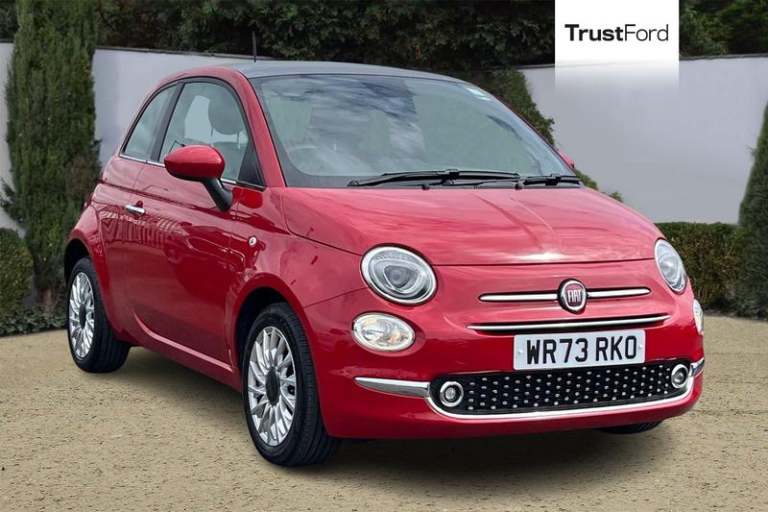 2023 Fiat 500 1.0 MHEV Hatchback 3dr - GLASS SUNROOF with SLIDING BLIND, CITY MODE STEERI Hatchba...