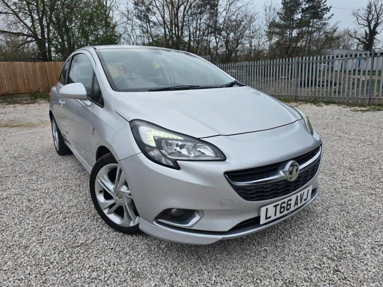 2016 Vauxhall Corsa 1.4i Turbo ecoTEC SRi VX Line Euro 6 (s/s) 3dr HATCHBACK Petrol Manual