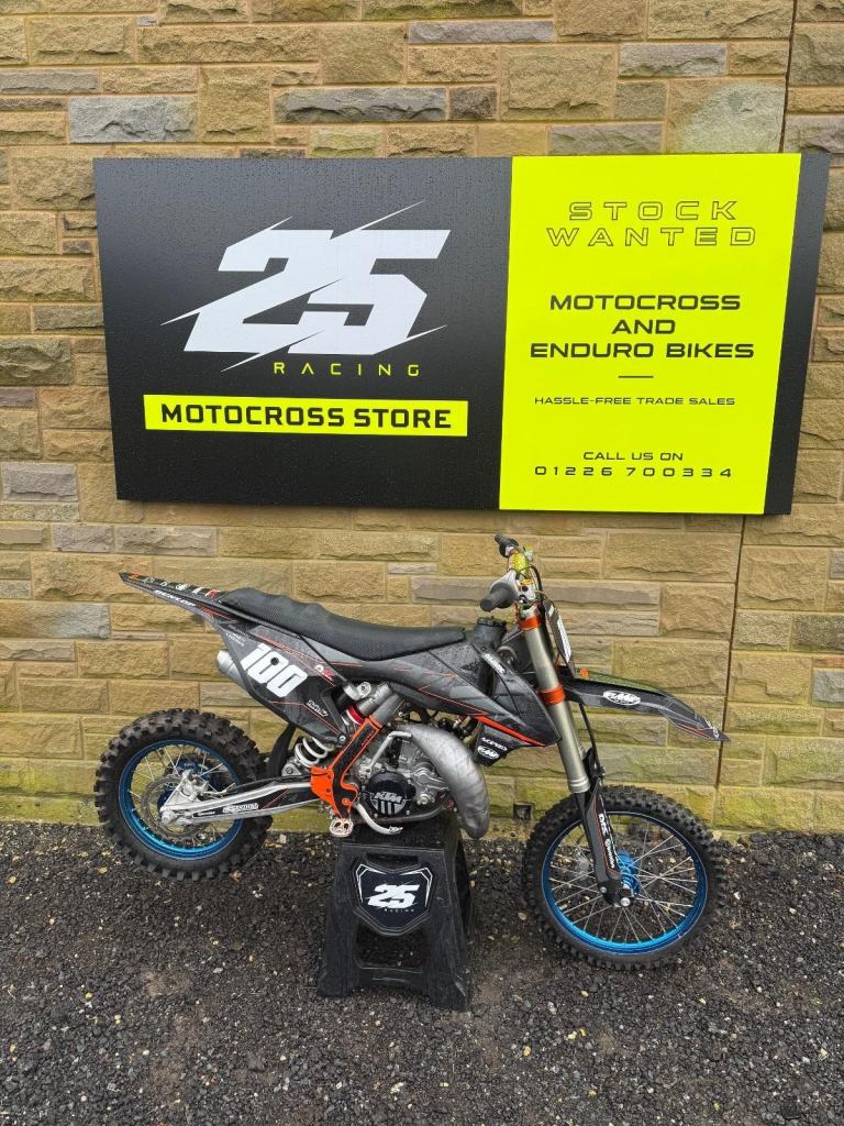 KTM 85 SX SMALL WHEEL 2018 MODEL. 25 RACING STORE