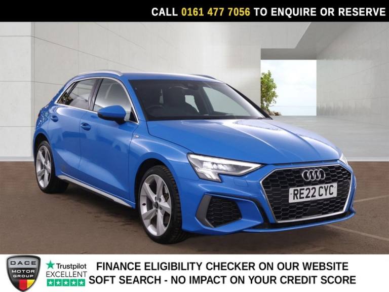 2022 Audi A3 1.4 TFSIe 40 S line Sportback 5dr Petrol Plug-in Hybrid S Tronic Euro 6 (s/ Hatchbac...