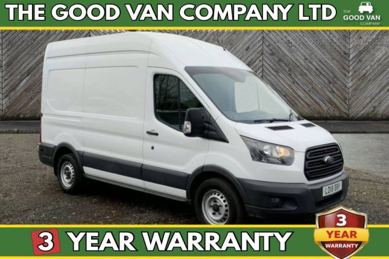 2018 Ford Transit L2 H3 TDCI 130 PS MWB High Roof 350 FREE 3 YEAR WARRANTY COVER WITH THIS VA Pan...