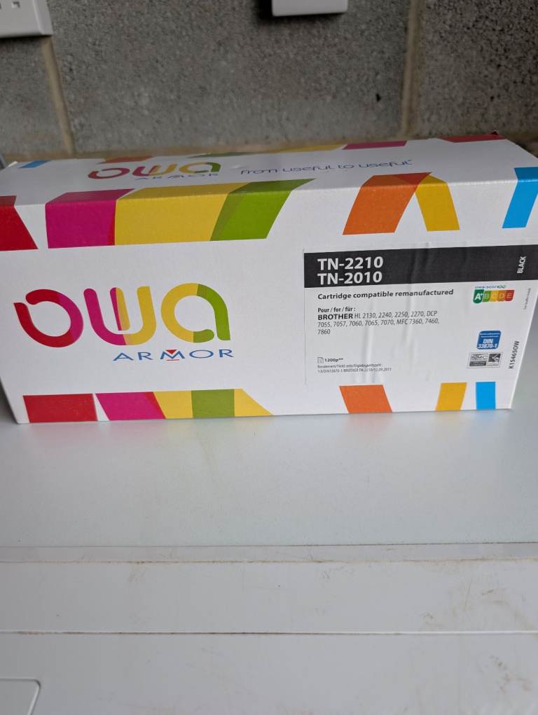 OWA Armor TN-2210 TN-2010 Printer Cartridge - NEW