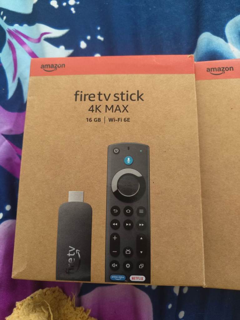 Brand new sealed box Amazon Firestick 4k max 