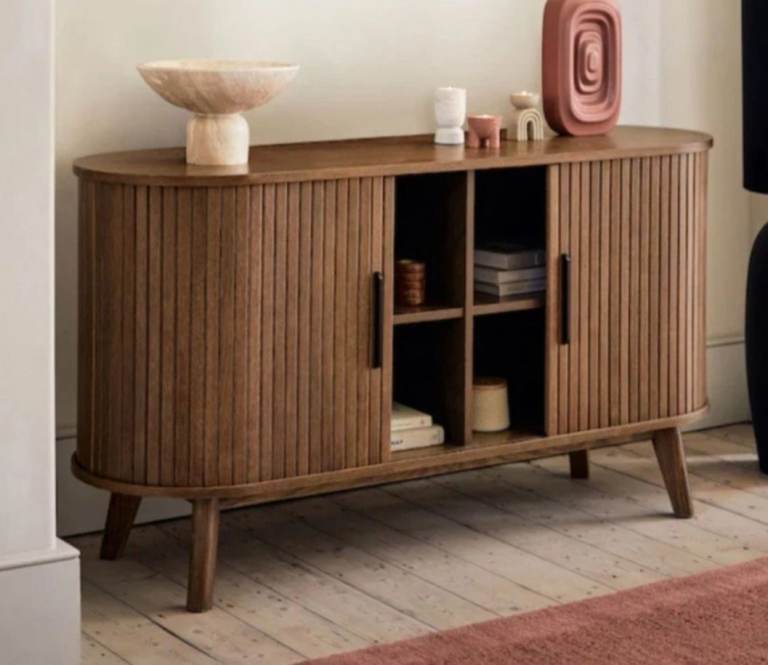 Next Oak Veneer Sideboard Unit