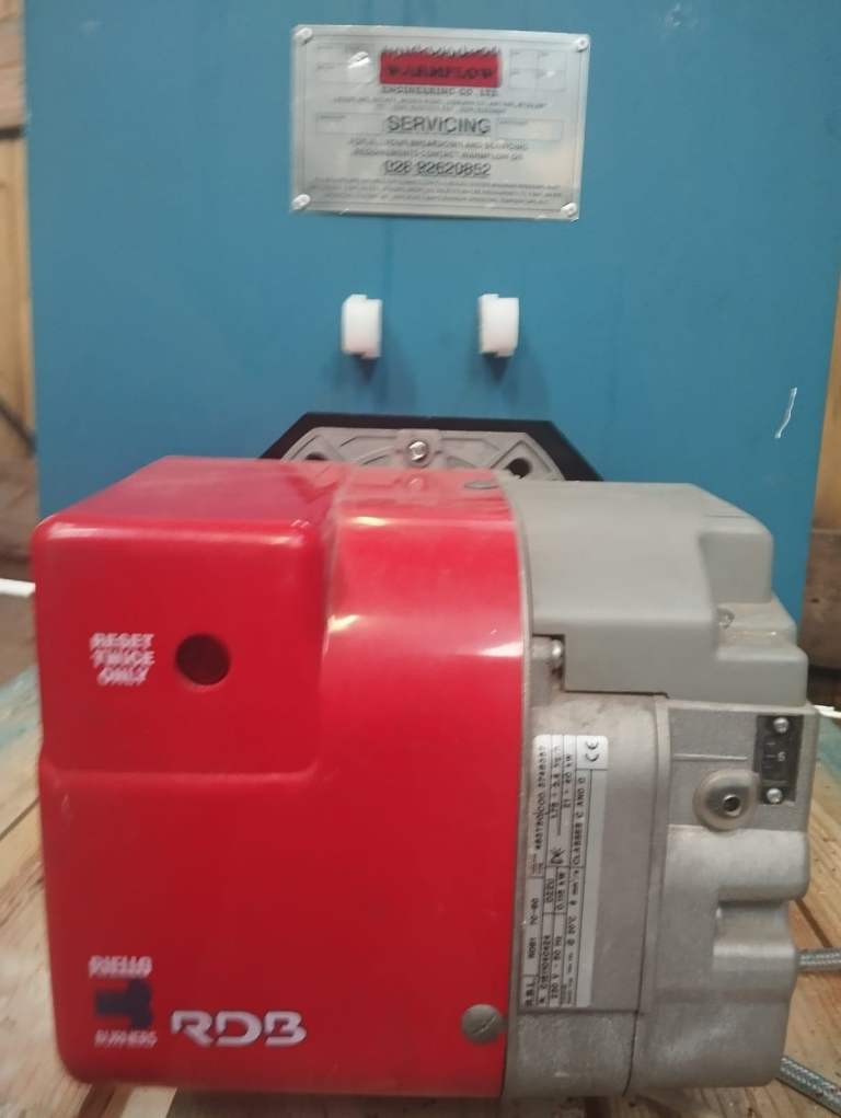 Warmflow Oil Boiler 70/90 and Riello RDB Burner  – Good Working Condition