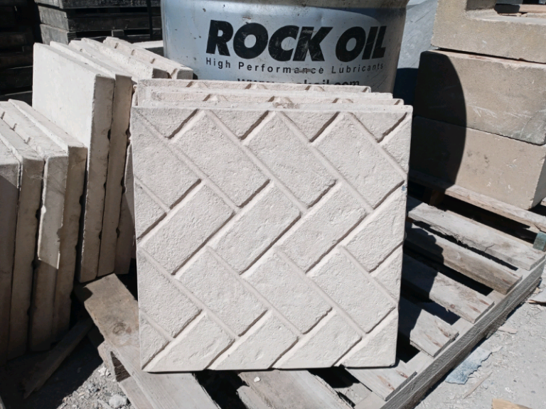 Patio slabs 