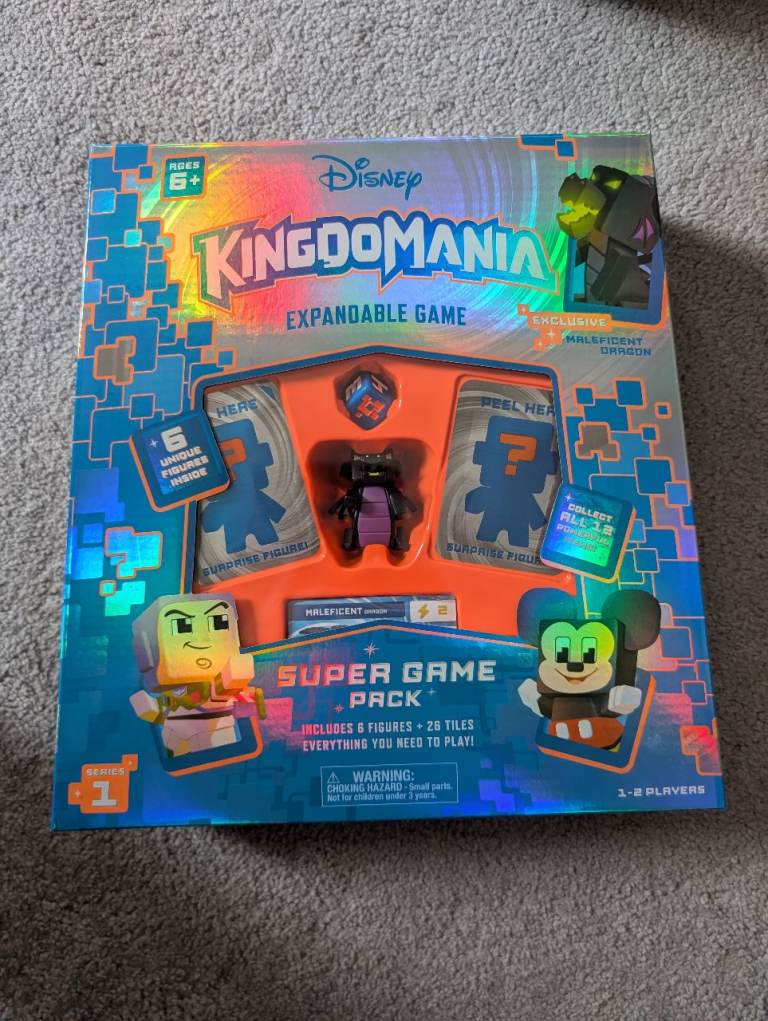 Disney Kingdomania Expandable Game Super Game Pack - New
