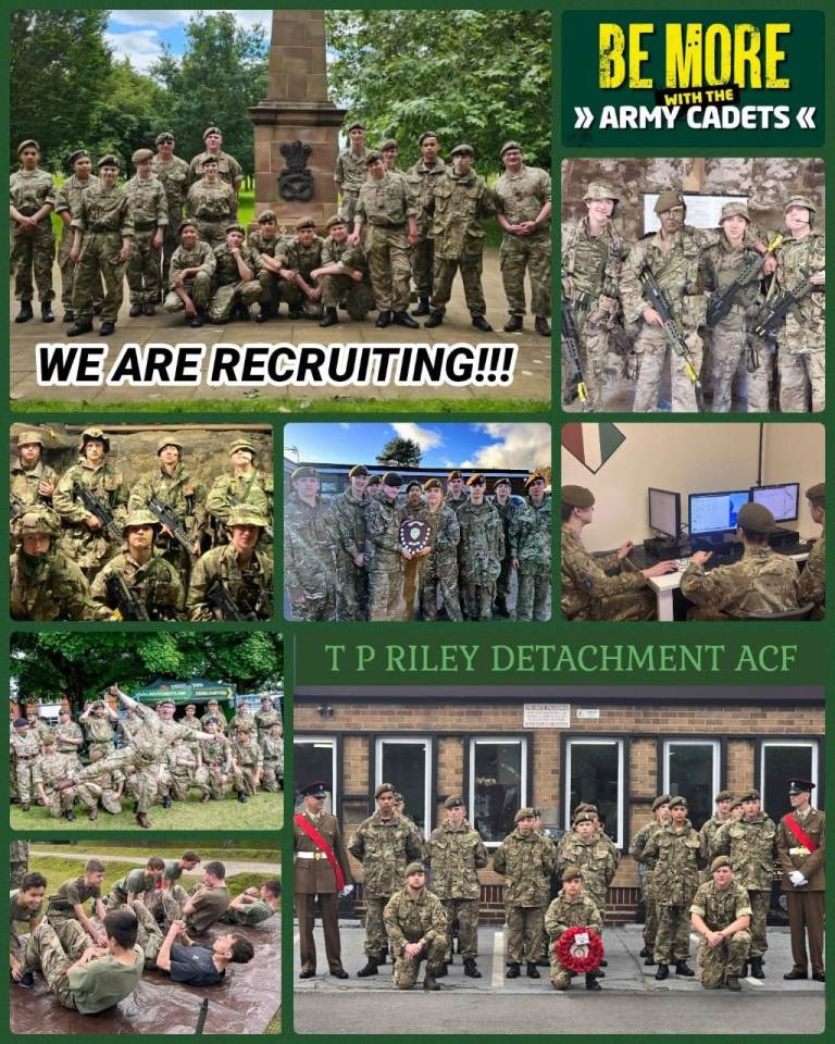 T P Riley Detachment Army Cadets - RECRUITING NOW 
