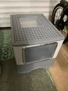 Large cat litter tray