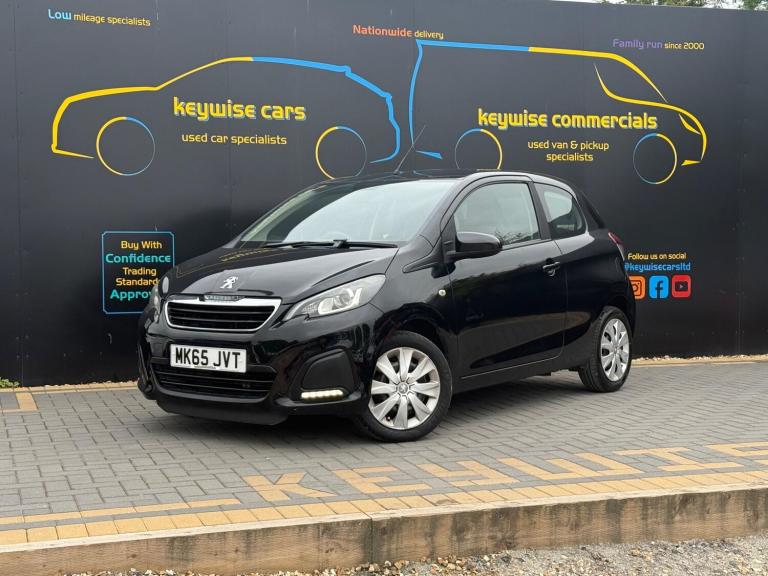 2015 Peugeot 108 1.0 Active Euro 6 3dr HATCHBACK Petrol Manual