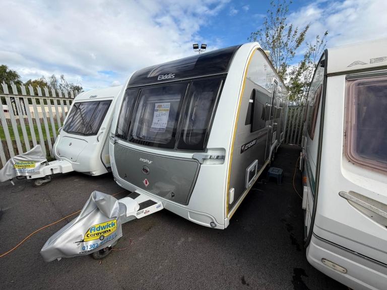 2020 Elddis crusader Zephyr Rear Island Bed Middle Bathroom