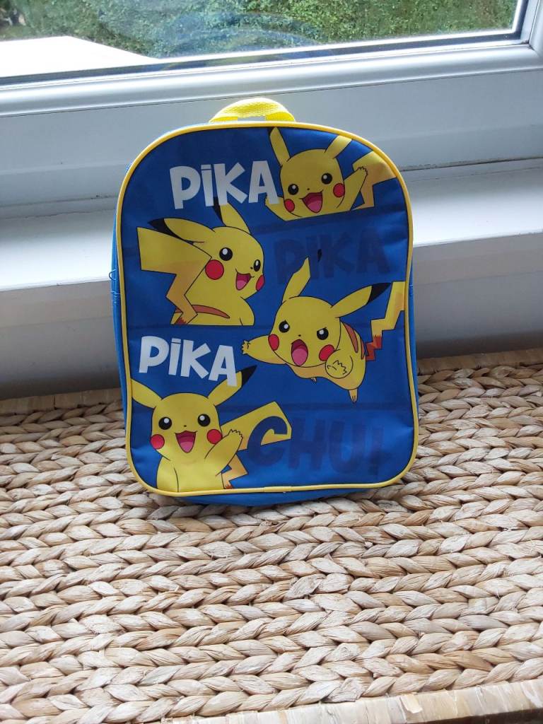 Pikachu Back Pack