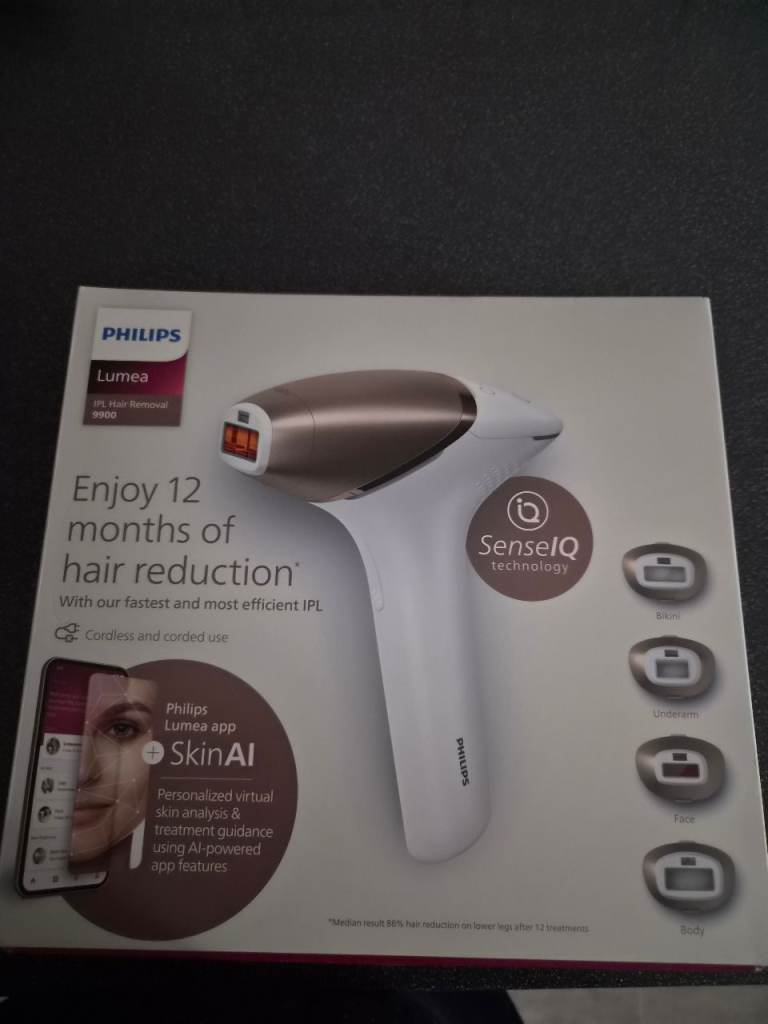 Lumea ipl 9900 hair Removal