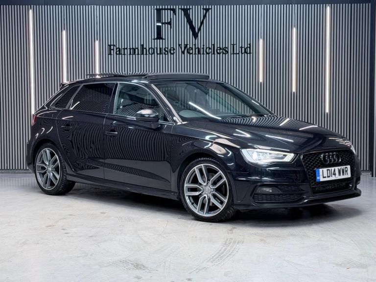 2014 Audi A3 2.0 TDI S line Sportback S Tronic quattro Euro 6 (s/s) 5dr HATCHBACK Diesel Automatic