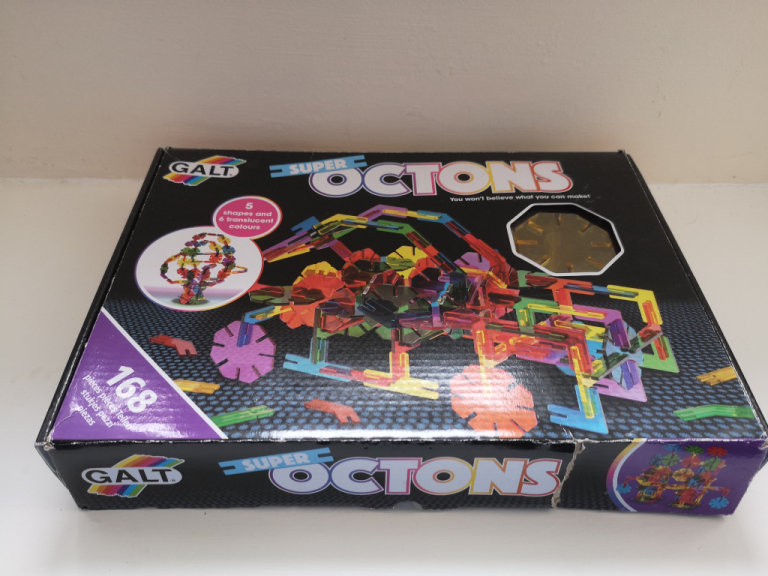 Super Octons. Construction set / toy for young children, by Galt. Excellent condition.