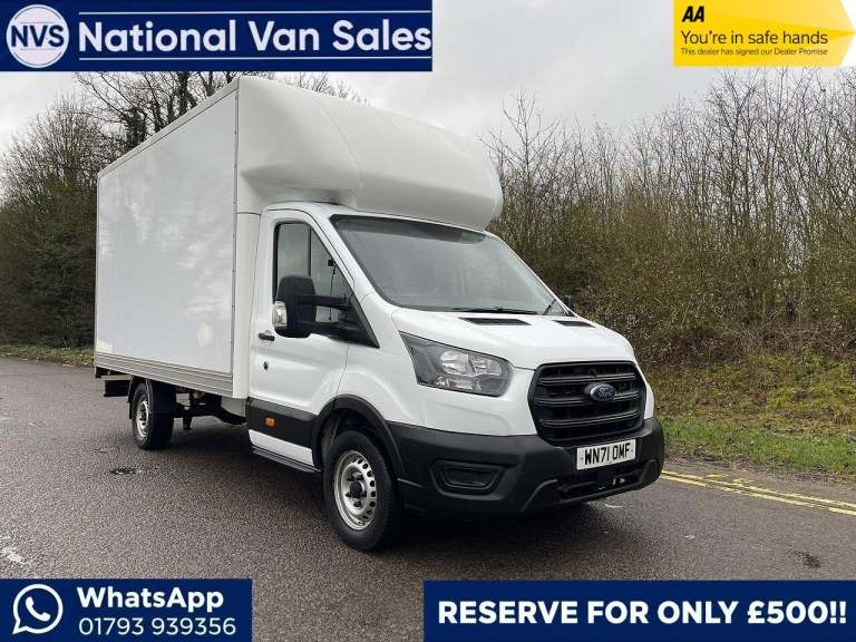 2022 Ford Transit 2.0 350 EcoBlue Leader Luton 3dr Diesel Manual RWD L4 Euro 6 (s/s) (130 ps) CHA...