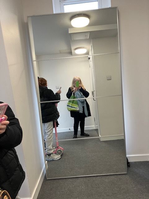 PAX mirrored wardrobe doors