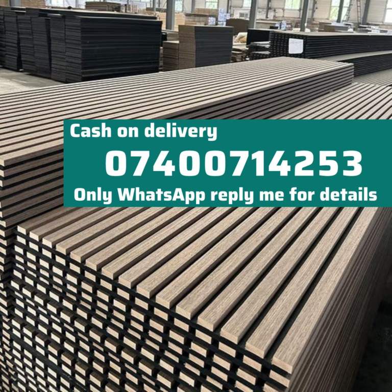 Acoustic Panels / Wooden Wall Panels - 240CM X 60CM