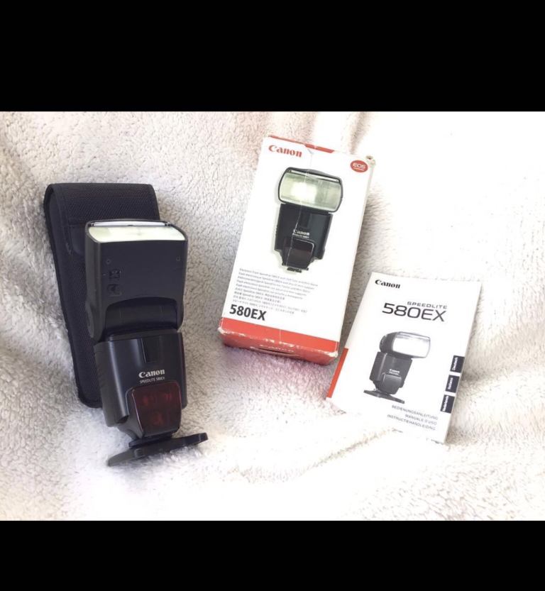 CANON SPEEDLITE 580EX 2 Available BOXED + MANUAL + Stand,   REDUCED TO